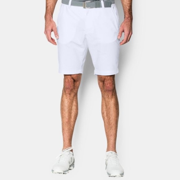 Under Armour Match Play Golf Shorts White 36 - Picture 2 of 6